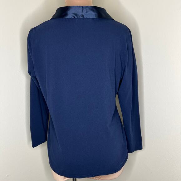 Temperley London Pajama Top Medium Womens British Airways First Class Sleepwear - Picture 3 of 9